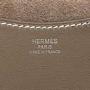 エルメス HERMES インザループ18 エトゥープ トリヨンクレマンス ヴォースイフト ハンドバッグ シルバー金具 グレージュ