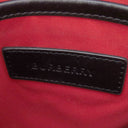 バーバリー BURBERRY ヴィンテージ チェック クロスボディ バッグ 8023381 アーカイブベージュ コットン レザー ショルダーバッグ シルバー金具 黒 赤 斜め掛け