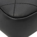 シャネル CHANEL マトラッセ トップハンドル スモール AS1357 ブラック カーフ 2WAYバッグ マットゴールド金具 黒 チェーンショルダー