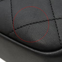 シャネル CHANEL マトラッセ トップハンドル スモール AS1357 ブラック カーフ 2WAYバッグ マットゴールド金具 黒 チェーンショルダー