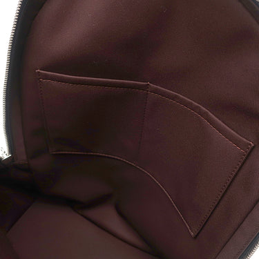 ルイヴィトン LOUIS VUITTON アルマンド バックパック M42687 ブラック レザー リュック・デイパック シルバー金具 黒