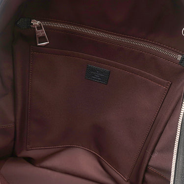 ルイヴィトン LOUIS VUITTON アルマンド バックパック M42687 ブラック レザー リュック・デイパック シルバー金具 黒