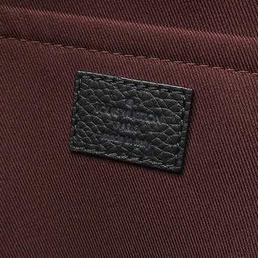 ルイヴィトン LOUIS VUITTON アルマンド バックパック M42687 ブラック レザー リュック・デイパック シルバー金具 黒