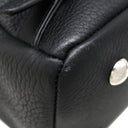 ルイヴィトン LOUIS VUITTON アルマンド バックパック M42687 ブラック レザー リュック・デイパック シルバー金具 黒