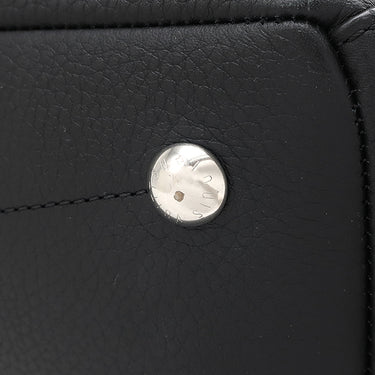 ルイヴィトン LOUIS VUITTON アルマンド バックパック M42687 ブラック レザー リュック・デイパック シルバー金具 黒