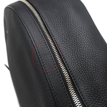 ルイヴィトン LOUIS VUITTON アルマンド バックパック M42687 ブラック レザー リュック・デイパック シルバー金具 黒