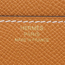 エルメス HERMES コンスタンス ロング トゥー ゴー トフィ ヴォーエプソン 長財布 ゴールド金具 茶 二つ折り財布