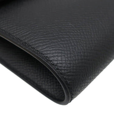 エルメス HERMES コンスタンス ロング トゥー ゴー ブラック ヴォーエプソン 長財布 シルバー金具 新品 未使用 黒 二つ折り財布