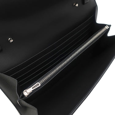 エルメス HERMES コンスタンス ロング トゥー ゴー ブラック ヴォーエプソン 長財布 シルバー金具 新品 未使用 黒 二つ折り財布