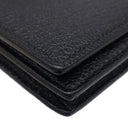 エルメス HERMES ベアンスフレ ブラック シェブルミゾル 長財布 シルバー金具 黒 二つ折り財布