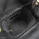 シャネル CHANEL シェブロン ウィズ シック ブラック ラムスキン 2WAYバッグ ゴールド金具 黒 Vステッチ チェーンショルダー ココハンドル