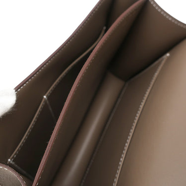 エルメス HERMES コンスタンス3 ミニ ミロワール エトゥープ ヴォーエプソン ショルダーバッグ ゴールド金具 新品 未使用 グレージュ