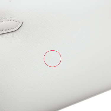 エルメス HERMES ポシェットケリー グリプラチナ ヴォースイフト ハンドバッグ シャンパンゴールド金具 新品 未使用 ミニバッグ