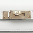 エルメス HERMES ポシェットケリー グリプラチナ ヴォースイフト ハンドバッグ シャンパンゴールド金具 新品 未使用 ミニバッグ