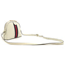 グッチ GUCCI オフィディア スモール ショルダーバッグ 499621 アイボリー レザー ショルダーバッグ ゴールド金具 紺 赤 白 GG