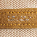 エルメス HERMES ネオ ガーデン23 エクリュ×ナチュラルサブレ トワルアッシュ ネゴンダ ハンドバッグ シルバー金具 新品 未使用 ガーデンパーティー ミニ トワルH