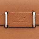 エルメス HERMES エールバッグジップ ミニ 20 ルトゥルネ フォーブ トワルアッシュ ヴァッシュハンター ショルダーバッグ シルバー金具 新品 未使用 トワルH ナチュラル 茶