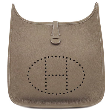 エルメス HERMES エヴリン3 PM エトゥープ トリヨンクレマンス ショルダーバッグ シルバー金具 グレージュ
