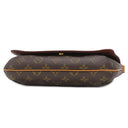 ルイヴィトン LOUIS VUITTON ミュゼットタンゴ ショート M51257 モノグラム モノグラムキャンバス ショルダーバッグ ゴールド金具 茶