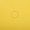 エルメス HERMES ケリー25 外縫い ジョーヌナプル ヴォーエプソン 2WAYバッグ シルバー金具 黄色 ショルダー