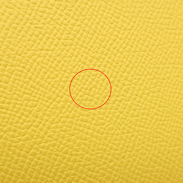 エルメス HERMES ケリー25 外縫い ジョーヌナプル ヴォーエプソン 2WAYバッグ シルバー金具 黄色 ショルダー