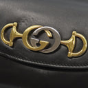 グッチ GUCCI ズゥミ 564718 ブラック レザー 2WAYバッグ ゴールド金具 黒 ハンドバッグ チェーンショルダー インターロッキングG ホースビット