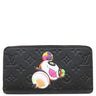 ルイヴィトン LOUIS VUITTON LV×TM ジッピー ウォレット M14160 ノワール モノグラムアンプラント 長財布 ゴールド金具 村上隆 ラウンドファスナー 黒