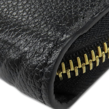 ルイヴィトン LOUIS VUITTON LV×TM ジッピー ウォレット M14160 ノワール モノグラムアンプラント 長財布 ゴールド金具 村上隆 ラウンドファスナー 黒