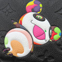 ルイヴィトン LOUIS VUITTON LV×TM ジッピー ウォレット M14160 ノワール モノグラムアンプラント 長財布 ゴールド金具 村上隆 ラウンドファスナー 黒