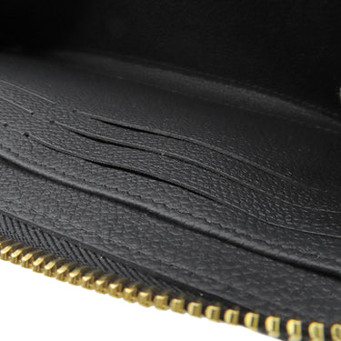 ルイヴィトン LOUIS VUITTON LV×TM ジッピー ウォレット M14160 ノワール モノグラムアンプラント 長財布 ゴールド金具 村上隆 ラウンドファスナー 黒