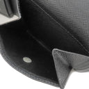 ルイヴィトン LOUIS VUITTON ポルトフォイユ フロリン M31112 アルドワーズ タイガ 二つ折り財布 シルバー金具 黒 イニシャル刻印有り