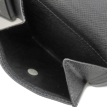 ルイヴィトン LOUIS VUITTON ポルトフォイユ フロリン M31112 アルドワーズ タイガ 二つ折り財布 シルバー金具 黒 イニシャル刻印有り