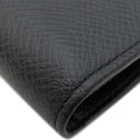 ルイヴィトン LOUIS VUITTON ポルトフォイユ フロリン M31112 アルドワーズ タイガ 二つ折り財布 シルバー金具 黒 イニシャル刻印有り