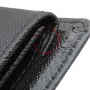 ルイヴィトン LOUIS VUITTON ポルトフォイユ フロリン M31112 アルドワーズ タイガ 二つ折り財布 シルバー金具 黒 イニシャル刻印有り