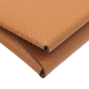 エルメス HERMES カルヴィ デュオ ゴールド ヴォーエプソン カードケース シルバー金具 新品 未使用 茶 フラグメントケース