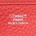 エルメス HERMES エヴリン3 PM ブーゲンビリア トリヨンクレマンス ショルダーバッグ シルバー金具 赤
