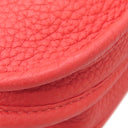 エルメス HERMES エヴリン3 PM ブーゲンビリア トリヨンクレマンス ショルダーバッグ シルバー金具 赤