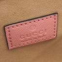 グッチ GUCCI アフロディーテ 739076 ピンク レザー ハンドバッグ ゴールド金具 GGマーモント ミニショルダー