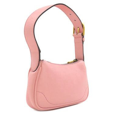 グッチ GUCCI アフロディーテ 739076 ピンク レザー ハンドバッグ ゴールド金具 GGマーモント ミニショルダー