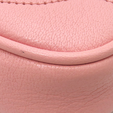 グッチ GUCCI アフロディーテ 739076 ピンク レザー ハンドバッグ ゴールド金具 GGマーモント ミニショルダー