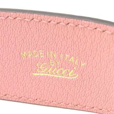 グッチ GUCCI アフロディーテ 739076 ピンク レザー ハンドバッグ ゴールド金具 GGマーモント ミニショルダー