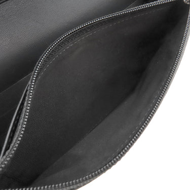 シャネル CHANEL セブルガ チェーンショルダー A46316 ブラック レザー キャビアスキン チェーンウォレット シルバー金具 黒 ココマーク