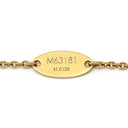 ルイヴィトン LOUIS VUITTON エセンシャルＶ M63181 ゴールド×ブラック GP ネックレス LVサークル