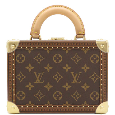 ルイヴィトン LOUIS VUITTON プティット ヴァリーズ M20468 モノグラム モノグラムキャンバス 2WAYバッグ ゴールド金具 茶 トランク ショルダーバッグ
