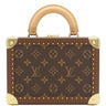 ルイヴィトン LOUIS VUITTON プティット ヴァリーズ M20468 モノグラム モノグラムキャンバス 2WAYバッグ ゴールド金具 茶 トランク ショルダーバッグ