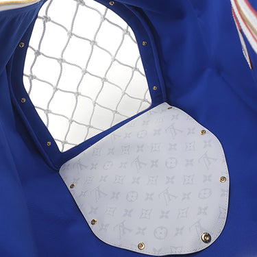 ルイヴィトン LOUIS VUITTON LV x NBA キーポル バンドリエール 55 M45586 アンタークティカ モノグラムキャンバス ボストンバッグ ゴールド金具 白 NBAコラボ ネームタグ欠品