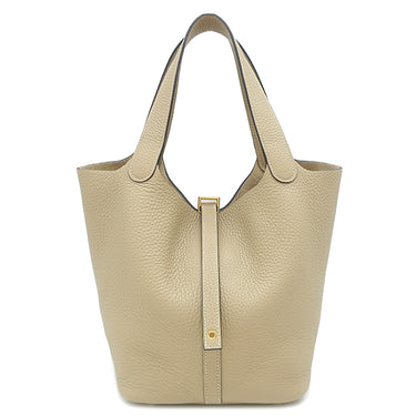 エルメス HERMES ピコタンロックMM トレンチ トリヨンクレマンス ハンドバッグ ゴールド金具 新品 未使用