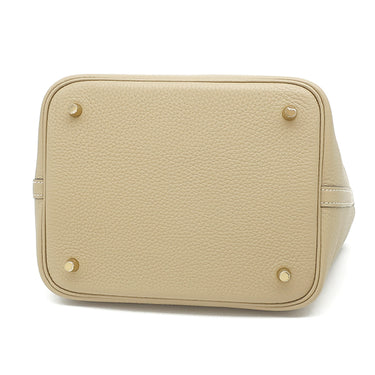 エルメス HERMES ピコタンロックMM トレンチ トリヨンクレマンス ハンドバッグ ゴールド金具 新品 未使用
