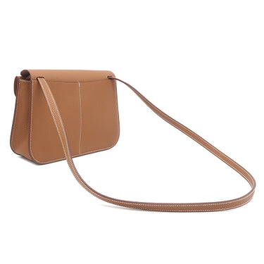 エルメス HERMES アルザン 25 ゴールド トリヨンクレマンス 2WAYバッグ シルバー金具 新品 未使用 茶 ハンドバッグ ショルダー