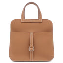 エルメス HERMES アルザン 25 ゴールド トリヨンクレマンス 2WAYバッグ シルバー金具 新品 未使用 茶 ハンドバッグ ショルダー